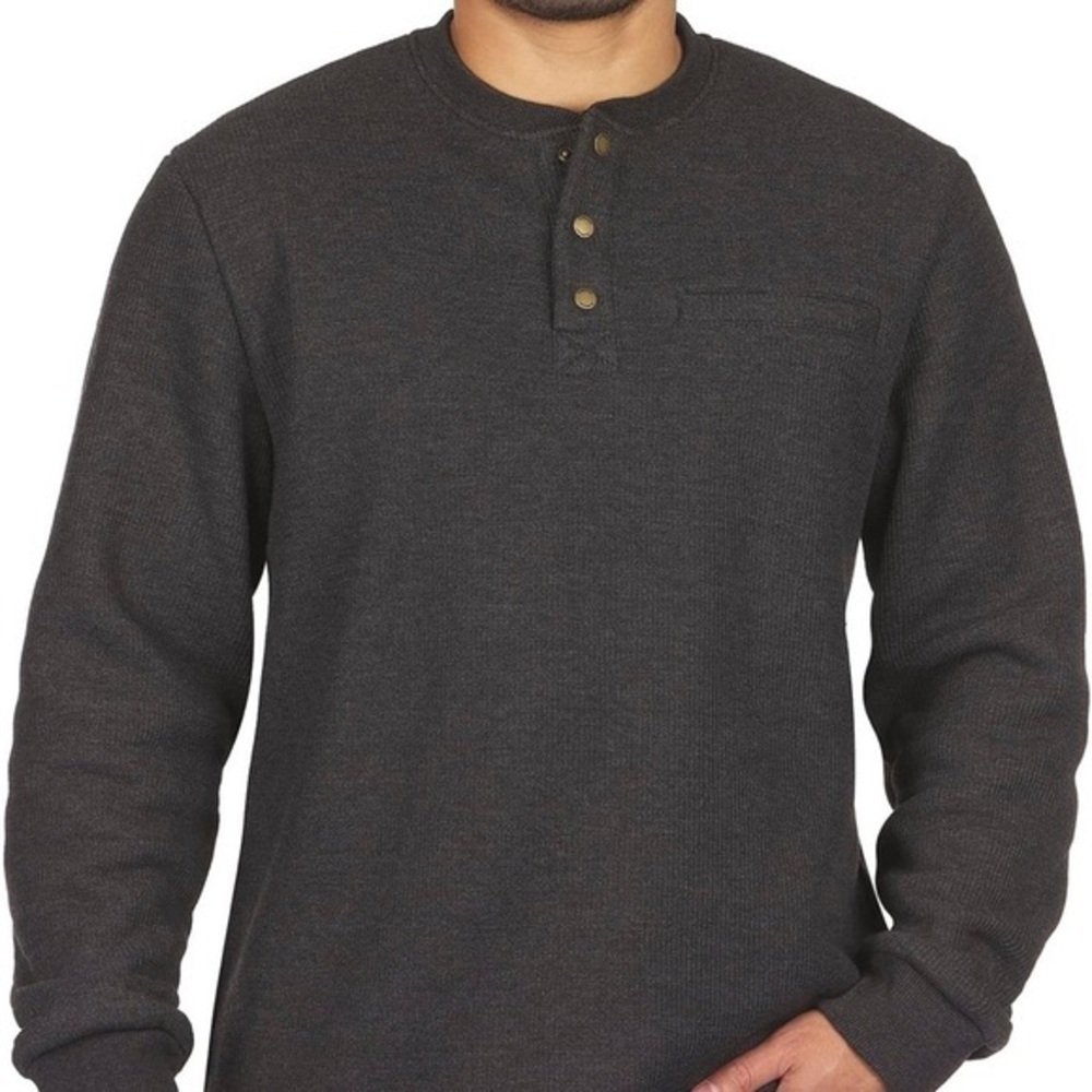 Coleman Long-Sleeve Sherpa Lined Waffle